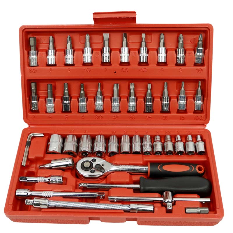 ست پیچ گوشتی و سری بکس 46 عددی CR-V