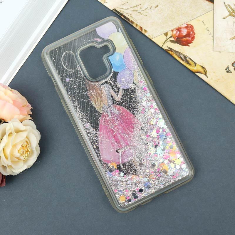 قاب آکواریومی طرح دار کوک Samsung A8 2018