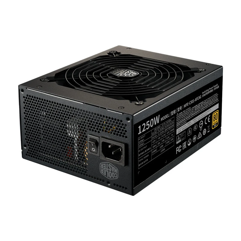 پاور ماژولار 1250 وات کولر مستر Cooler Master MWE 1250 V2 Gold