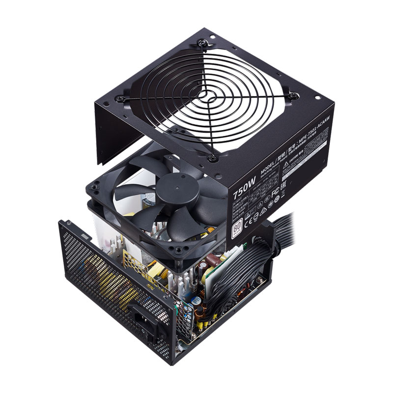 پاور 750 وات کولر مستر Cooler Master MWE 750 White