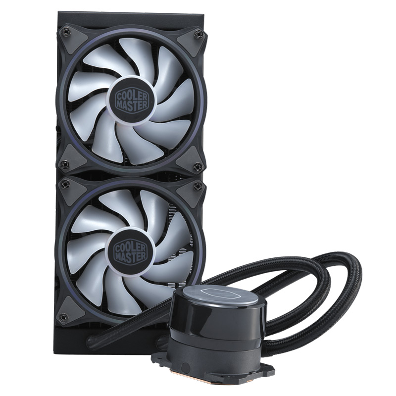 فن خنک کننده CPU کولر مستر Cooler Master MasterLiquid ML240 Illusion