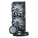 فن خنک کننده CPU کولر مستر Cooler Master MasterLiquid ML240 Illusion