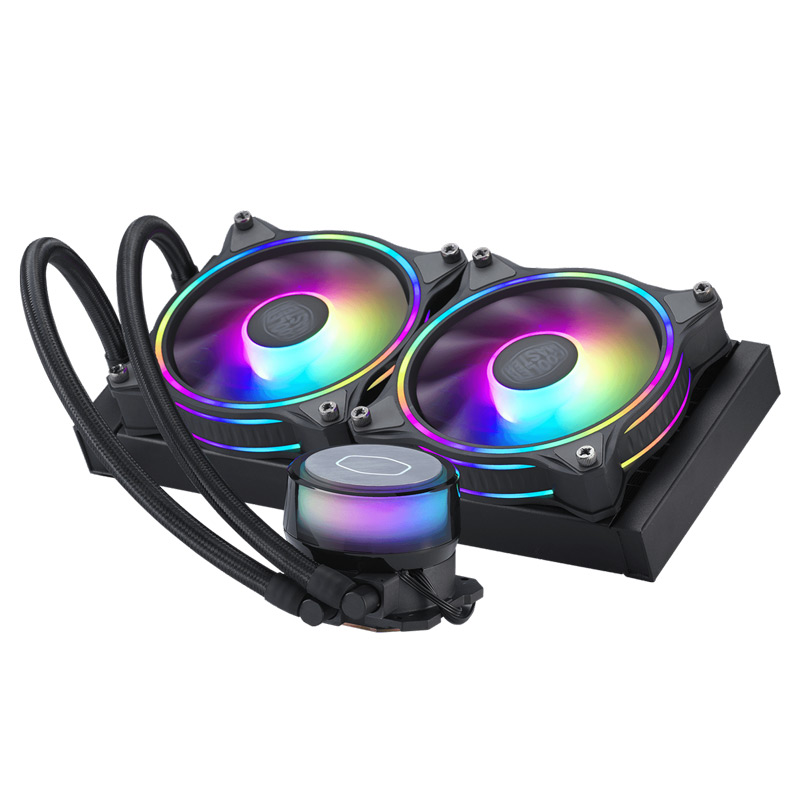 فن خنک کننده CPU کولر مستر Cooler Master MasterLiquid ML240 Illusion