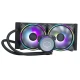فن خنک کننده CPU کولر مستر Cooler Master MasterLiquid ML240 Illusion