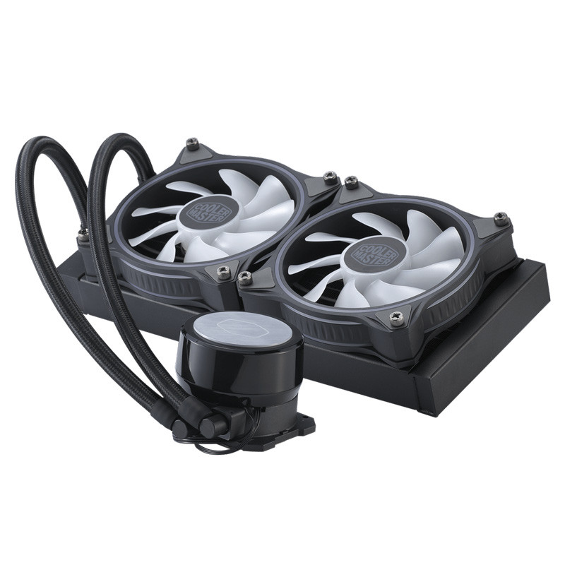 فن خنک کننده CPU کولر مستر Cooler Master MasterLiquid ML240 Illusion