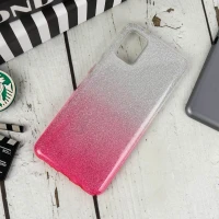 قاب اکلیلی Samsung A31 سفید صورتی
