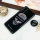 قاب PC محافظ لنز دار طرح Blvck + پاپ سوکت Samsung Galaxy A02 / M02