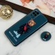 قاب PC محافظ لنز دار طرح Baron + پاپ سوکت Samsung Galaxy A12