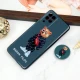 قاب PC محافظ لنز دار طرح Baron + پاپ سوکت Samsung Galaxy A22 4G