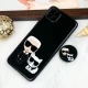 قاب PC محافظ لنز دار طرح Boss Cat + پاپ سوکت Samsung Galaxy A22 5G