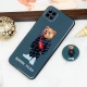 قاب PC محافظ لنز دار طرح Baron + پاپ سوکت Samsung Galaxy A22 5G