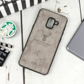 قاب چرمی سامسونگ Galaxy A8 2018 طرح گوزن