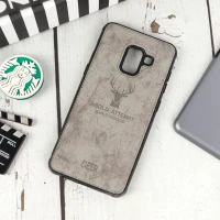 قاب چرمی سامسونگ Galaxy A8 2018 طرح گوزن