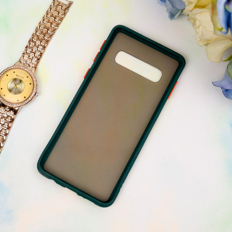 قاب PC مات Samsung Galaxy S10 Plus سرمه ای