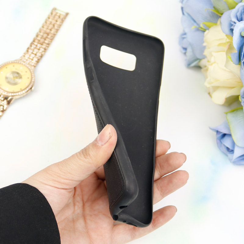 قاب کنفی خط دار مشکی Samsung Galaxy S8 Plus