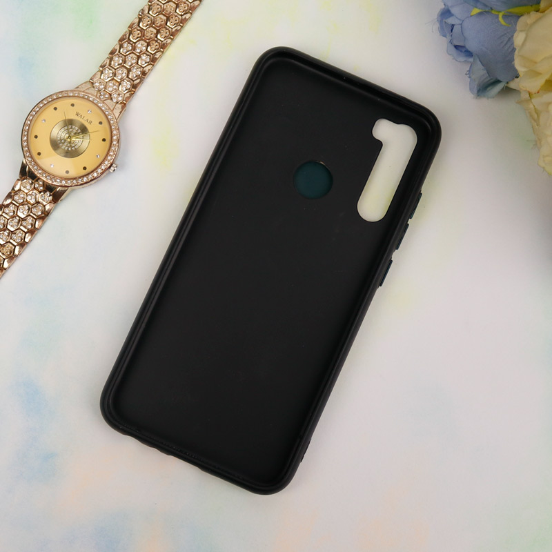 قاب ضدضربه محافظ لنز دار رنگی Xiaomi Redmi Note 8 سبز