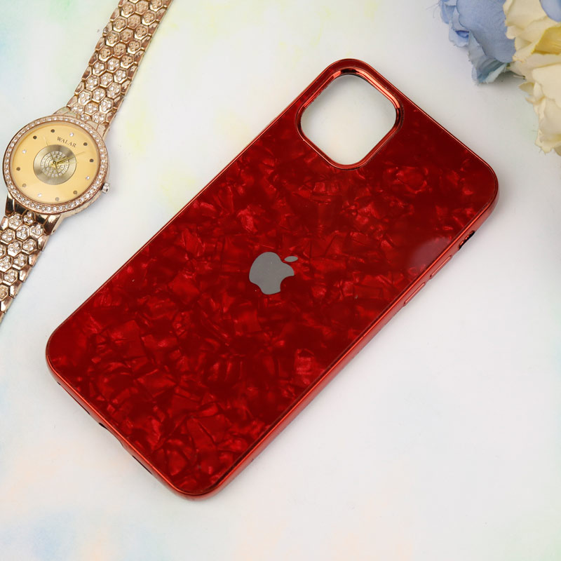 قاب یخی پشت گلسی iPhone 11 Pro Max قرمز