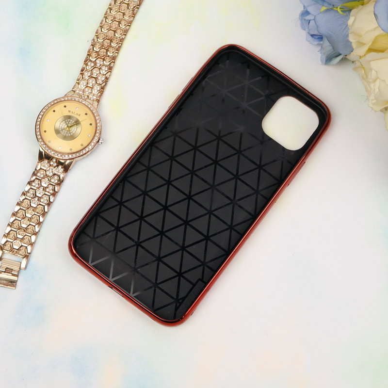 قاب یخی پشت گلسی iPhone 11 Pro Max قرمز