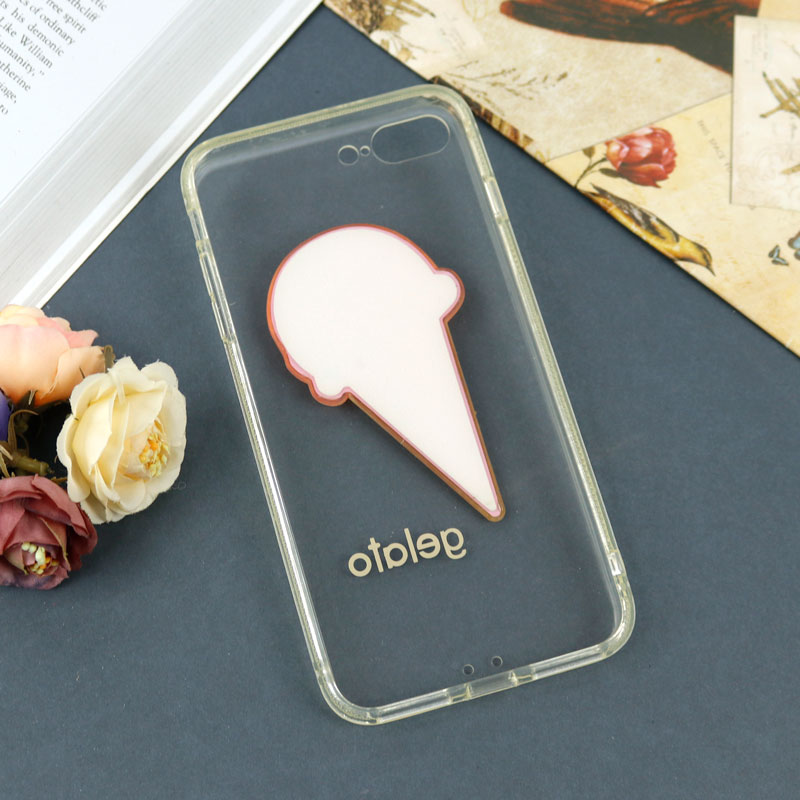 قاب گوشی آکواریومی طرح ایموجی iPhone 7 Plus / 8 Plus