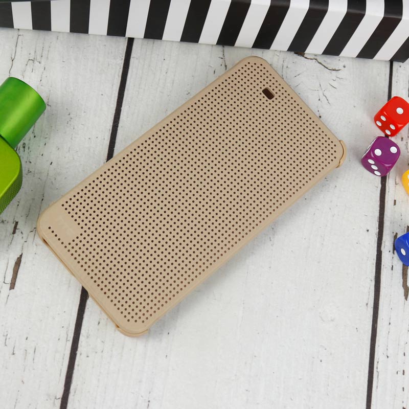 کیف هوشمند Dot View اچ تی سی HTC One X9 کرمی
