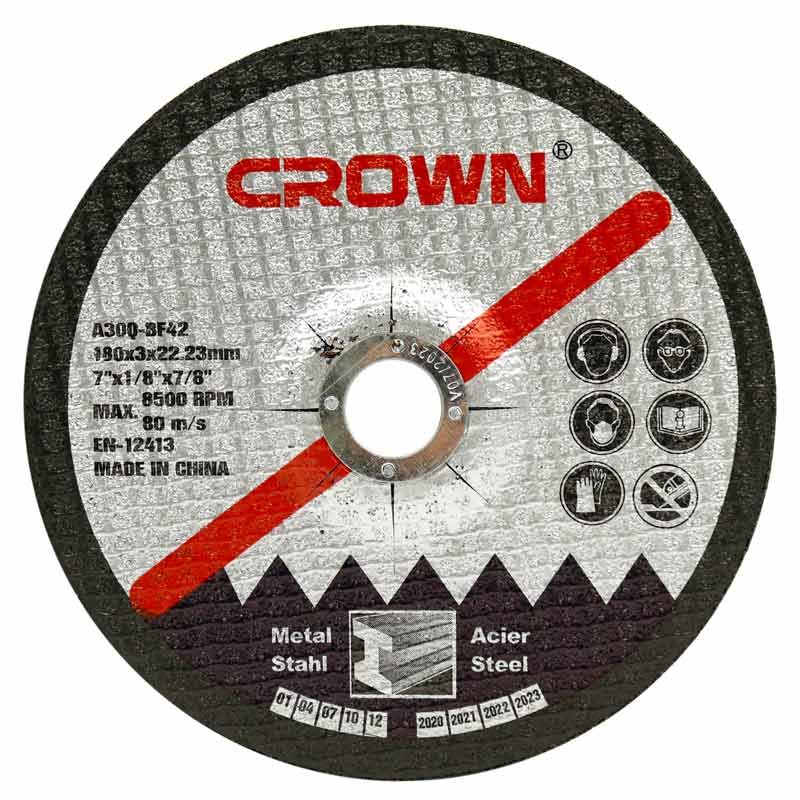 صفحه برش آهن کرون Crown EN-12413 180mm