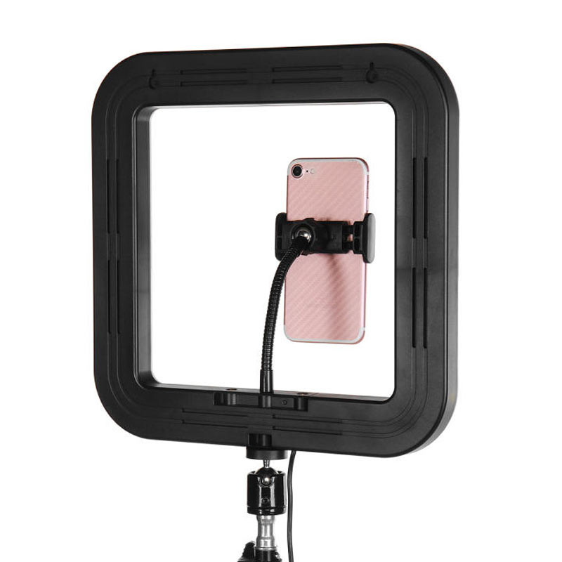 رینگ لایت پایه دار D35 Beauty Live Square Light
