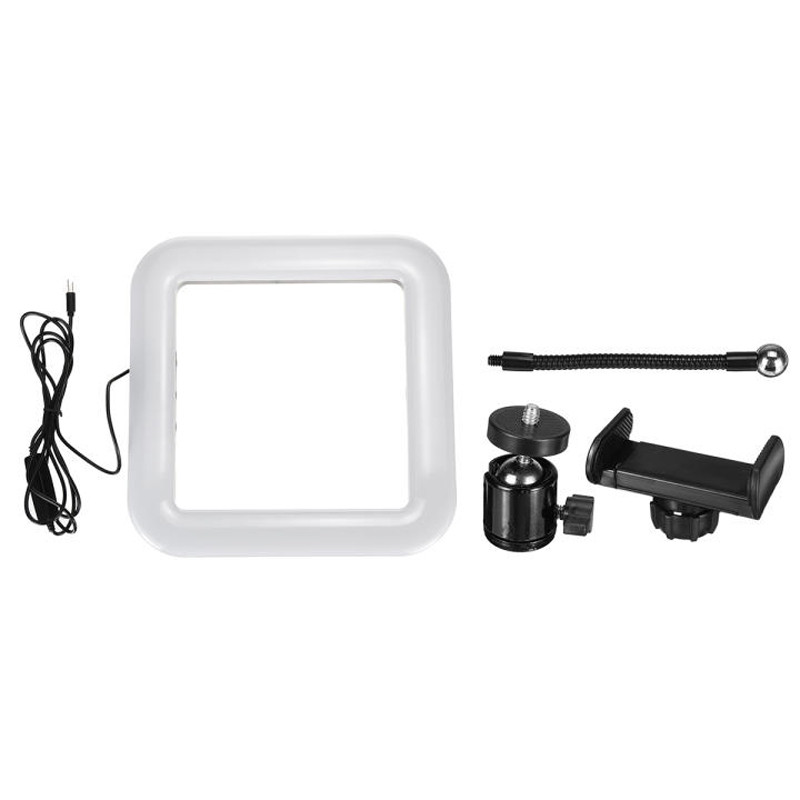 رینگ لایت پایه دار D35 Beauty Live Square Light