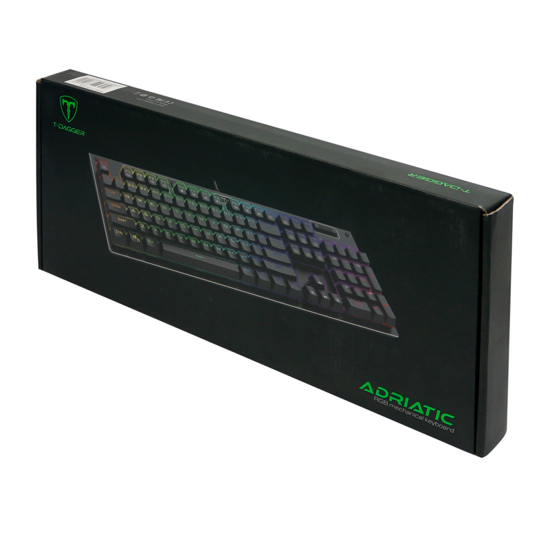 کیبورد گیمینگ T-Dagger Adriatic T-TGK316 RGB