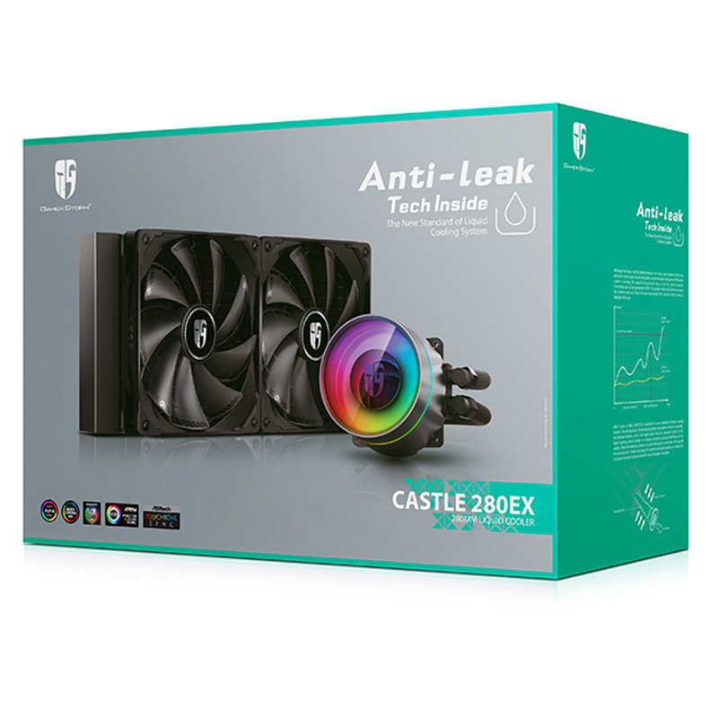 فن خنک کننده CPU دیپ کول DeepCool Gamer Storm Castle 280EX ARGB