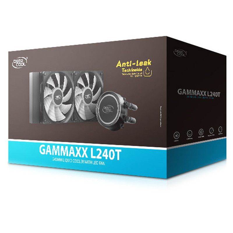 فن خنک کننده CPU دیپ کول DeepCool GAMMAXX L240T Red