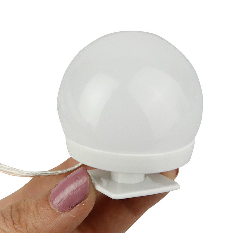 ریسه دور آینه ۱۰ لامپ Diy Mirror Lamp 4.45m USB