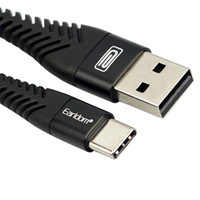 کابل فست شارژ Earldom EC-061C 2.4A Type-C 1m