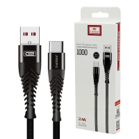 کابل فست شارژ Earldom EC-061C 2.4A Type-C 1m
