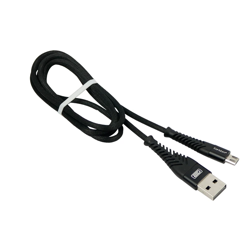 کابل میکرو یو اس بی فست شارژ Earldom EC-061M 2.4A 1m