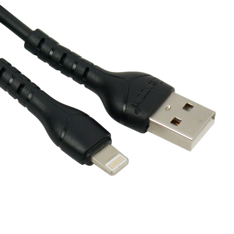 کابل آیفونی فست شارژ Earldom EC-095i 2.4A 1m