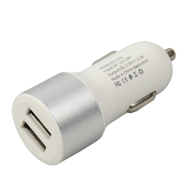 شارژر فندکی Earldom ES-123 2.1A + کابل آیفونی
