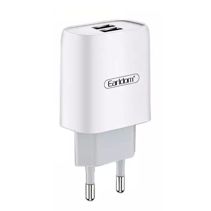 شارژر دیواری فست شارژ Earldom ES-196 2.4A + کابل Type-C