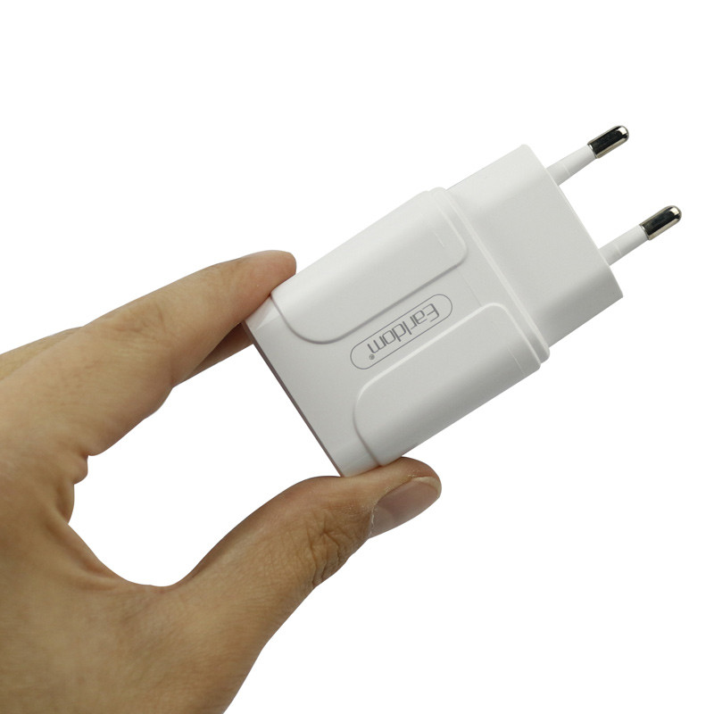 شارژر دیواری فست شارژ Earldom ES-KC24 2.4A QC3 12W + کابل Type-C
