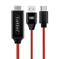 کابل تبدیل Earldom ET-W12 Type-C to HDMI 2m