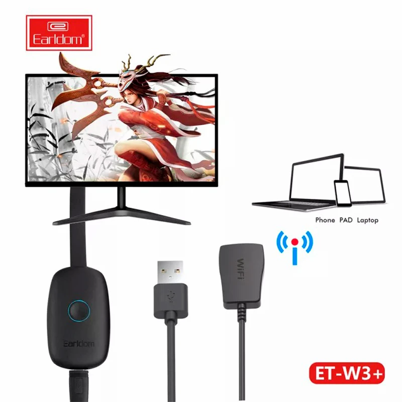 دانگل HDMI ارلدام ET-W3+ 4K