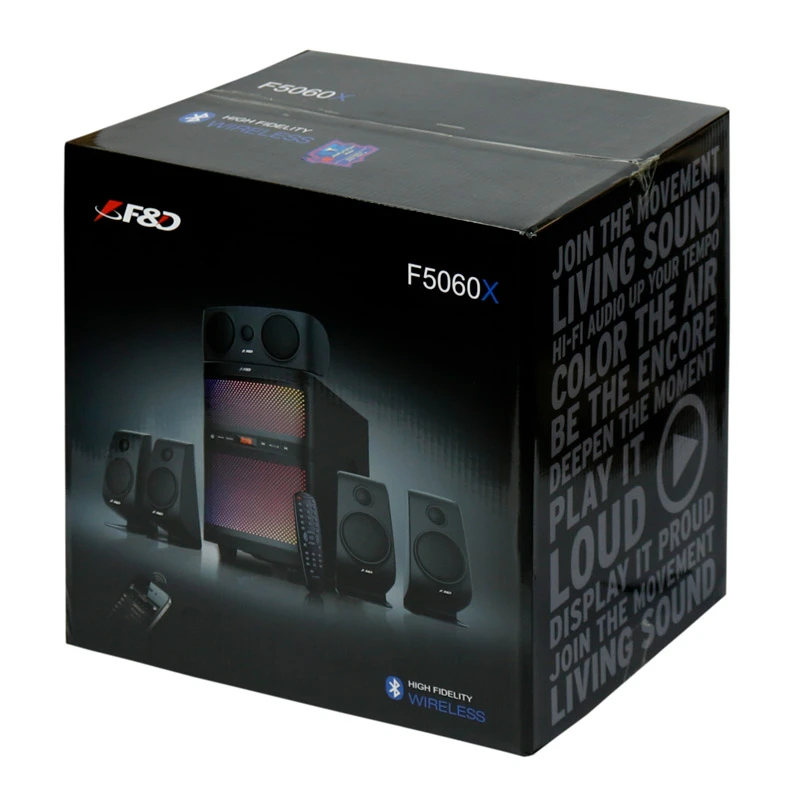 اسپیکر بلوتوثی فلش خور Fenda F&D 5060X + ریموت کنترل