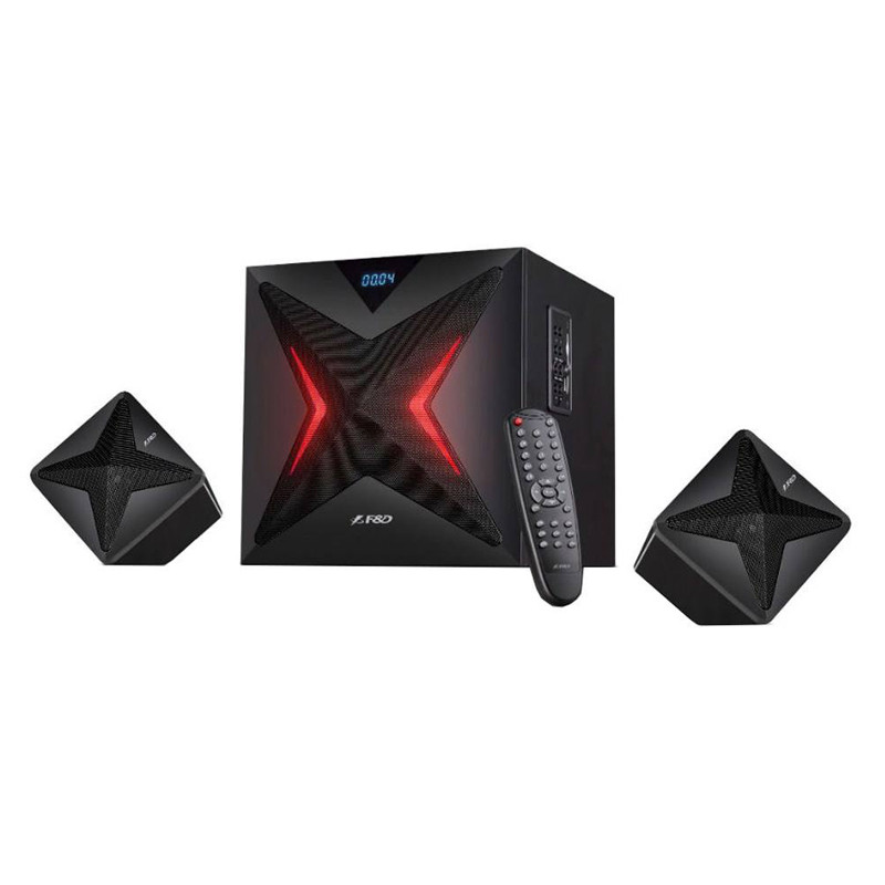 اسپیکر بلوتوثی رم و فلش خور F&D F550X + ریموت کنترل