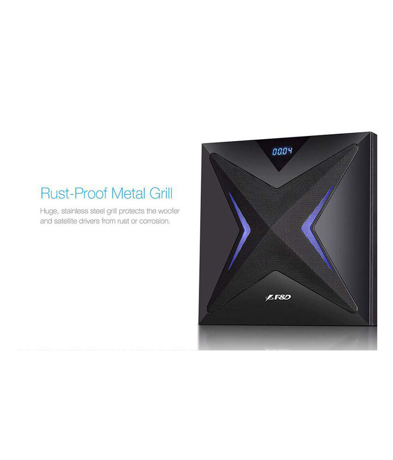 اسپیکر بلوتوثی رم و فلش خور F&D F550X + ریموت کنترل
