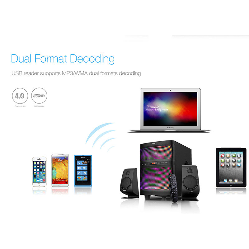 اسپیکر بلوتوثی فلش خور Fenda F&D F580X + ریموت کنترل