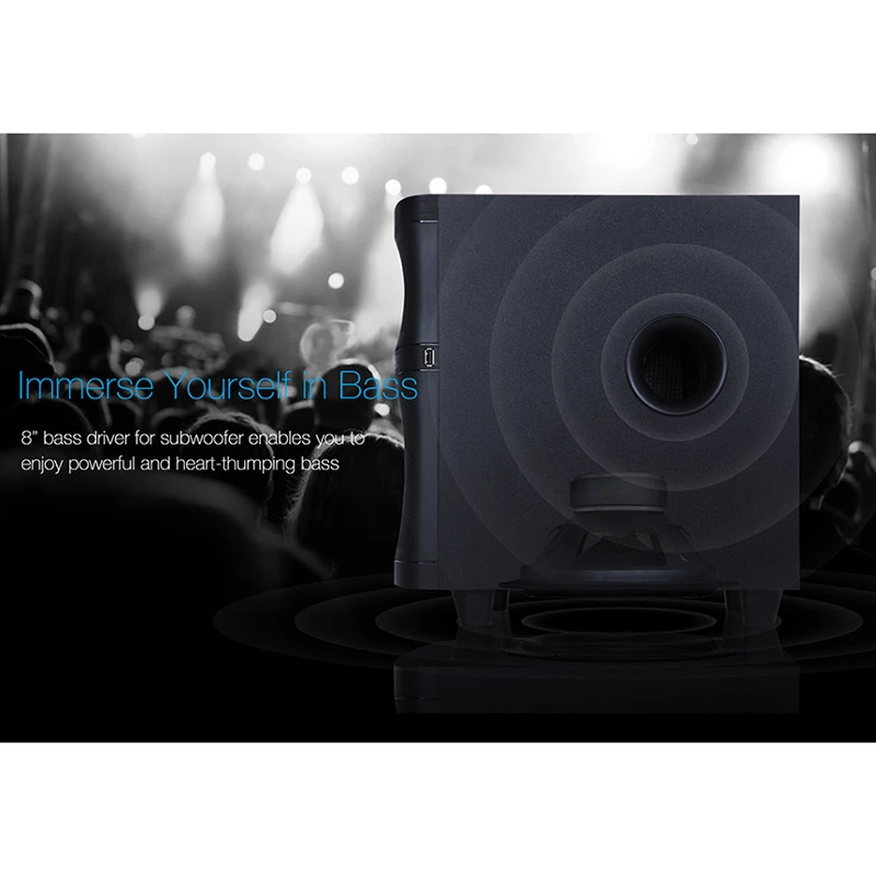 اسپیکر بلوتوثی فلش خور Fenda F&D F580X + ریموت کنترل