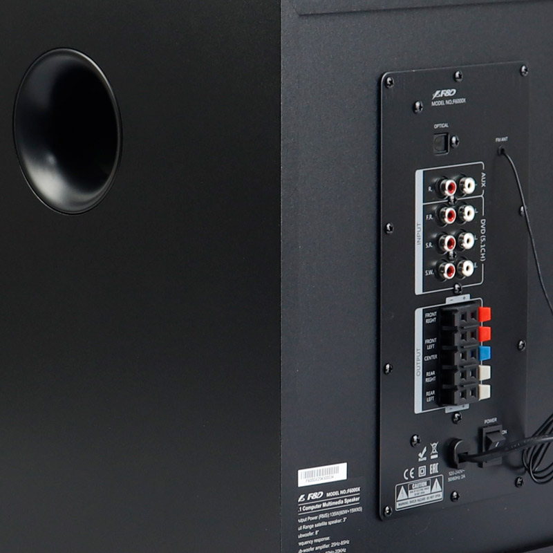 اسپیکر بلوتوثی فلش خور Fenda F&D F6000X + ریموت کنترل