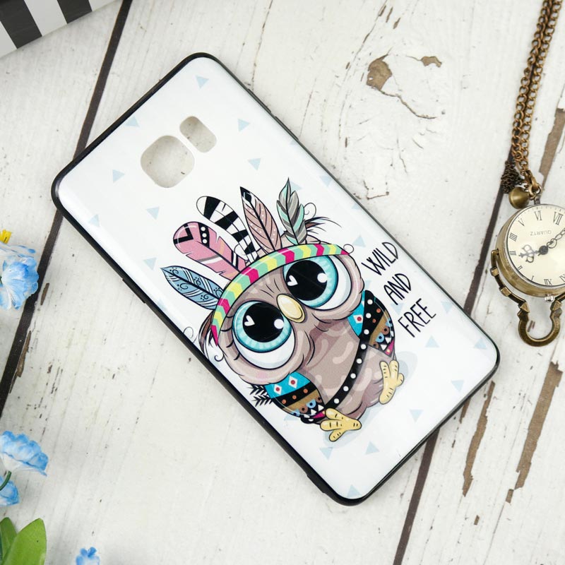 قاب فانتزی برجسته دخترانه سامسونگ Note 5 سری 1