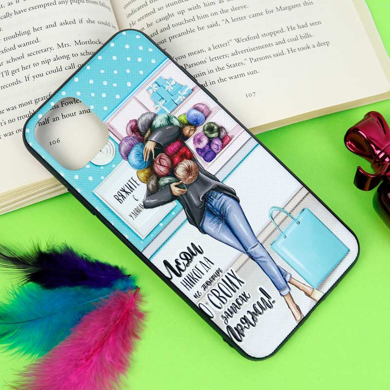 قاب فانتزی برجسته دخترانه iPhone 6/6s سری 1
