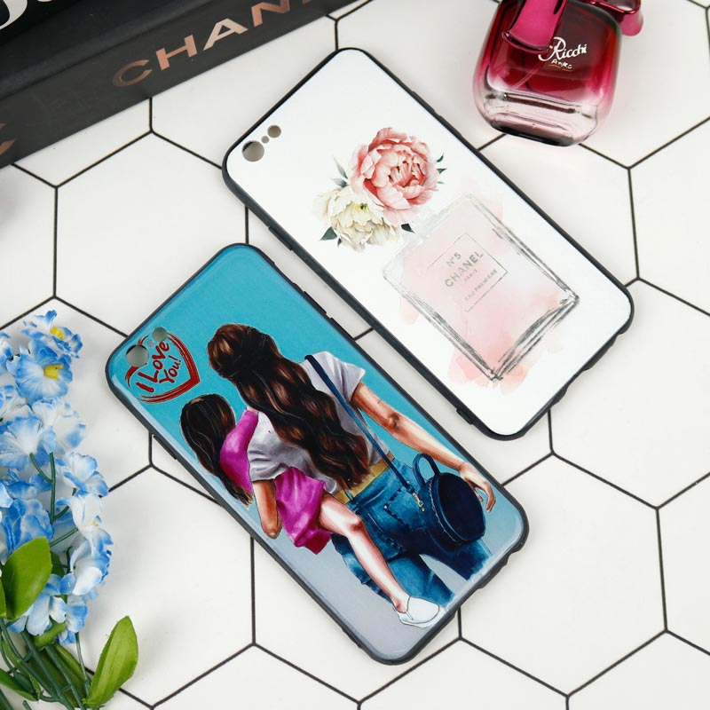 قاب فانتزی برجسته دخترانه iPhone 6/6s سری 1