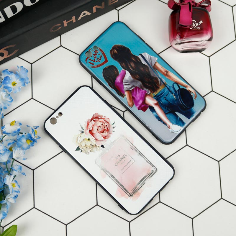 قاب فانتزی برجسته دخترانه iPhone 6/6s سری 1